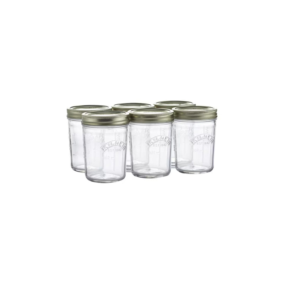 Kilner Tray of 6 350ml Wide Mouth Jars