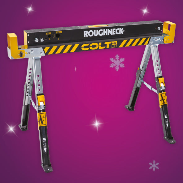 Roughneck Colt Folding Steel Sawhorse – Smyth's Homevalue