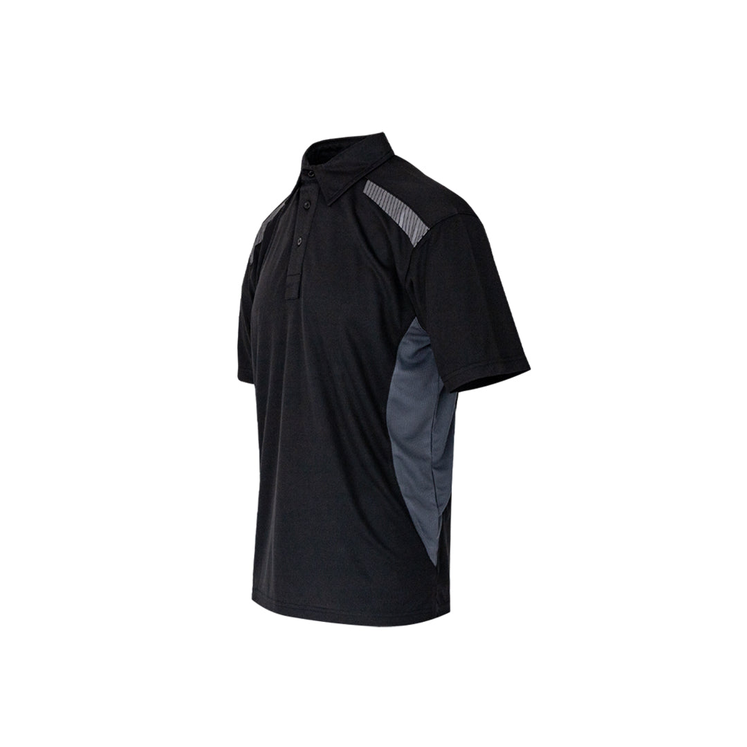 Xpert Pro Stretch Polo Shirt Black/Grey