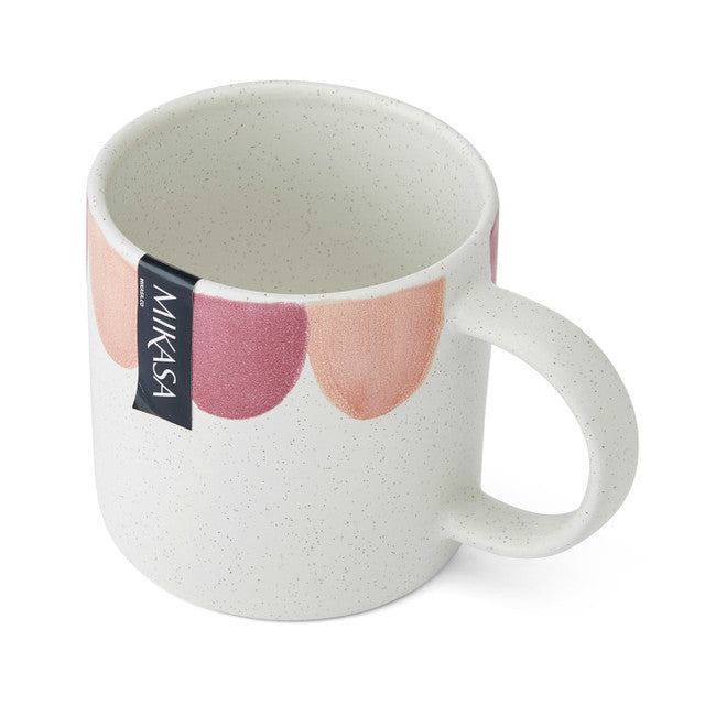 MIKASA SCALLOP PRINT MUG 380ML