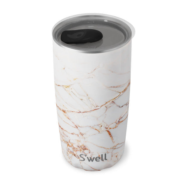 S'well Calacatta Gold Tumbler with Lid, 530ml