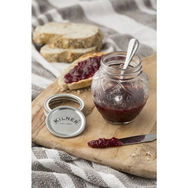 Kilner Tray of 6 400ml Strawberry Preserve Jars