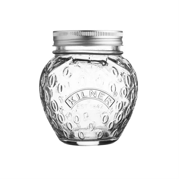 Kilner Tray of 6 400ml Strawberry Preserve Jars