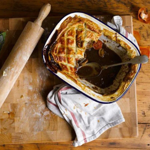 Falcon Enamel Rectangle Pie Dish