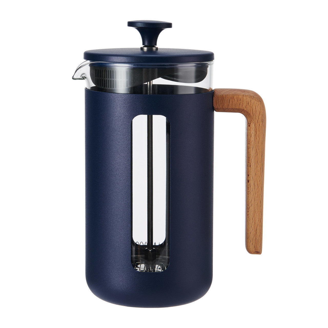 La Cafetière Pisa 8 Cup Cafetiere - Navy