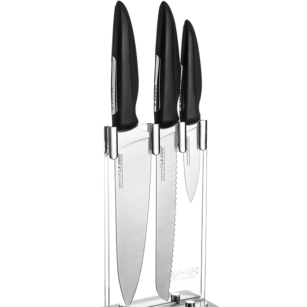 Judge Sabatier 3 Piece Knife Block Set