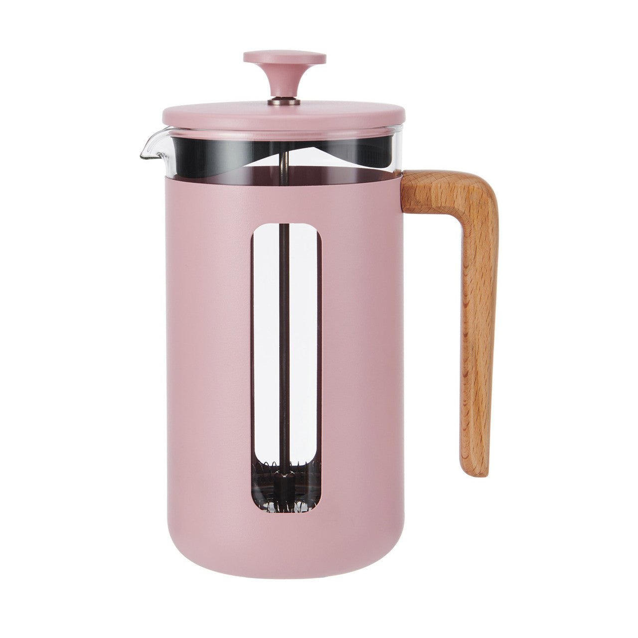 La Cafetière Pisa 8 Cup Cafetiere - Pink