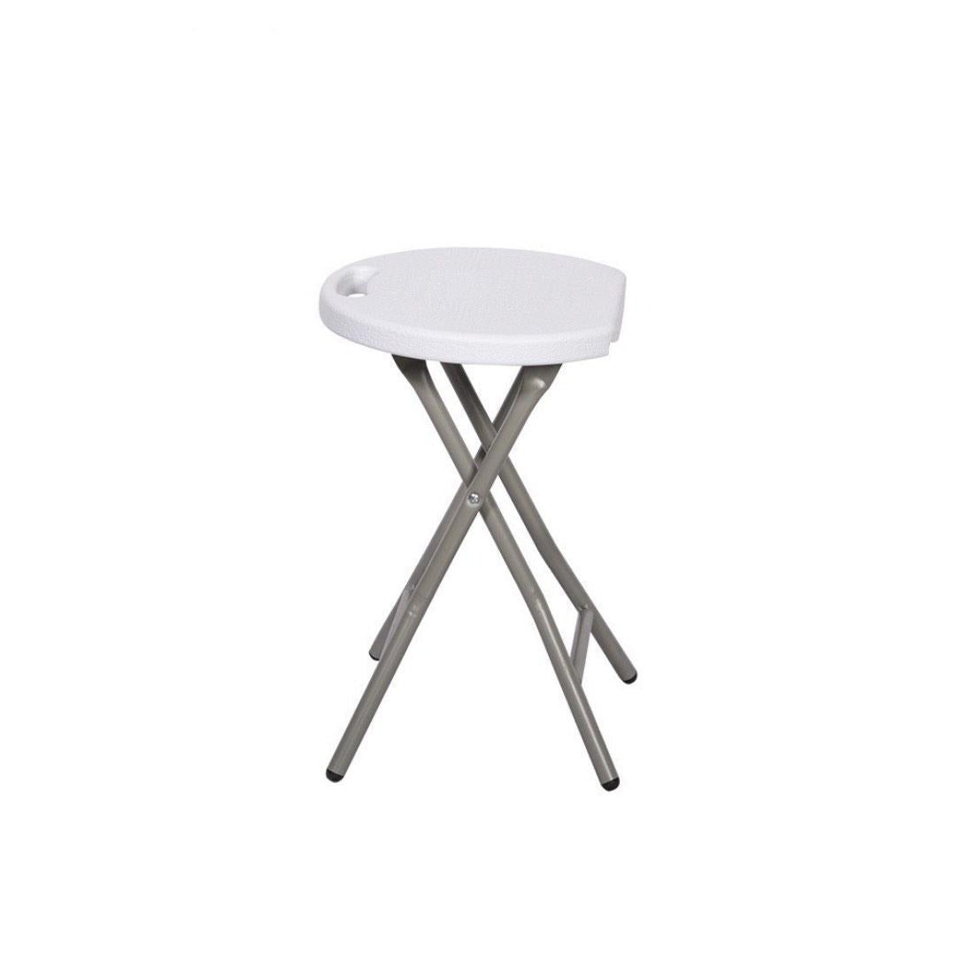 Folding Stool - White