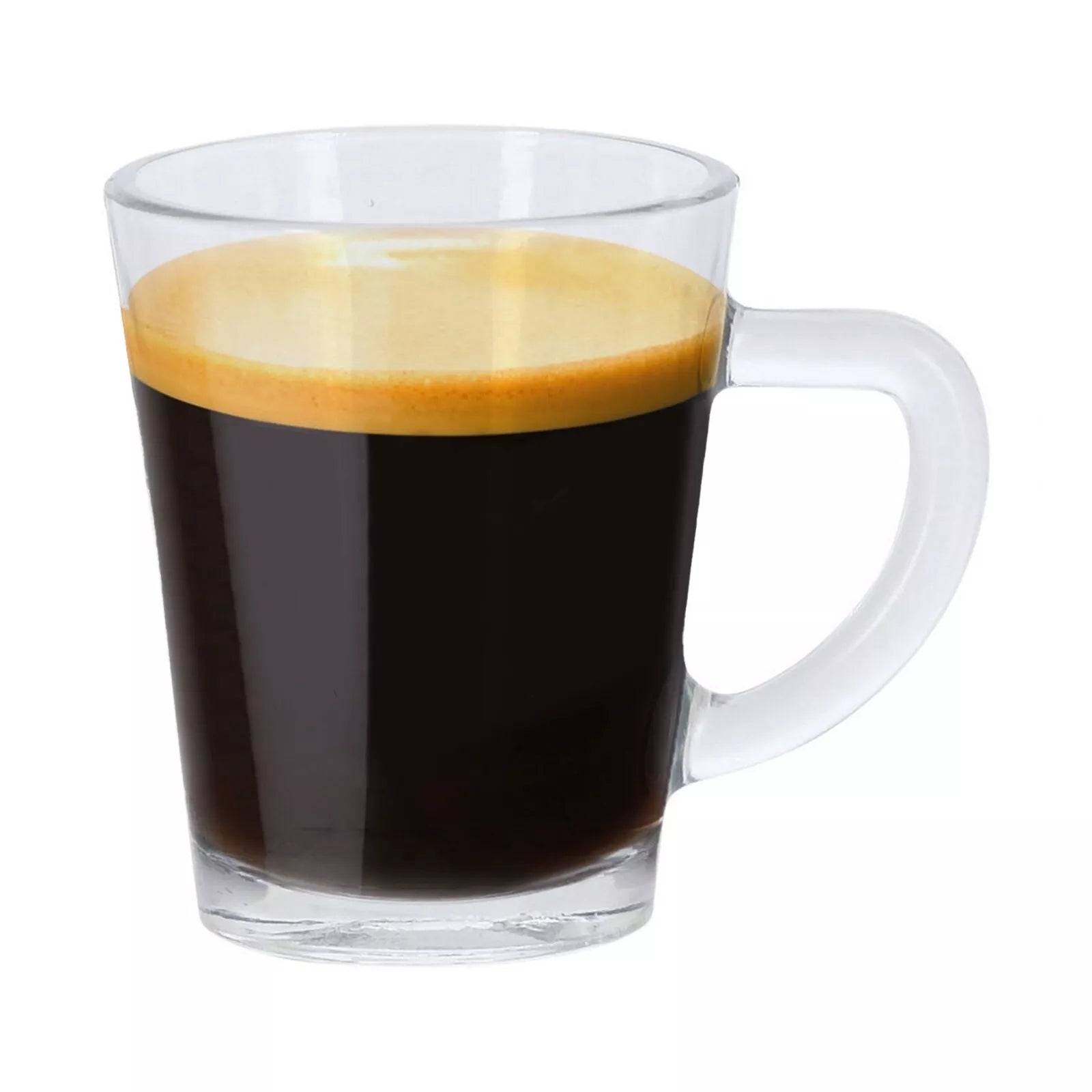 Anilar Glass Espresso Mug Set of 3 - 90ml