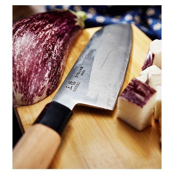 Samurai Santoku Kitchen Knife 18cm