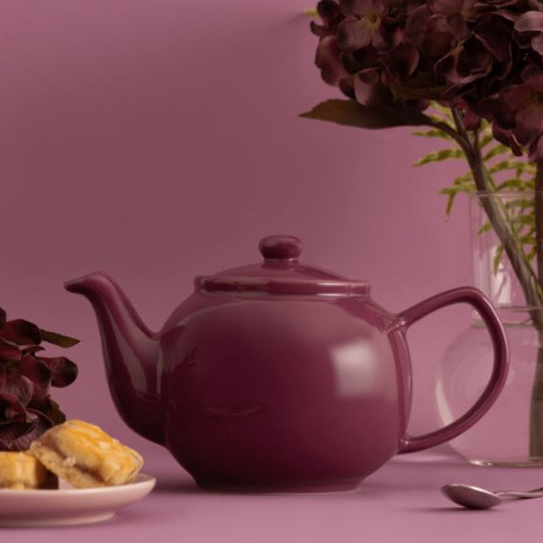 6 Cup Teapot - Deep Magenta