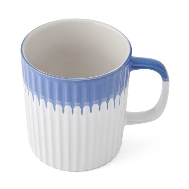 MIKASA BLUE TEXTURED MUG 410ML