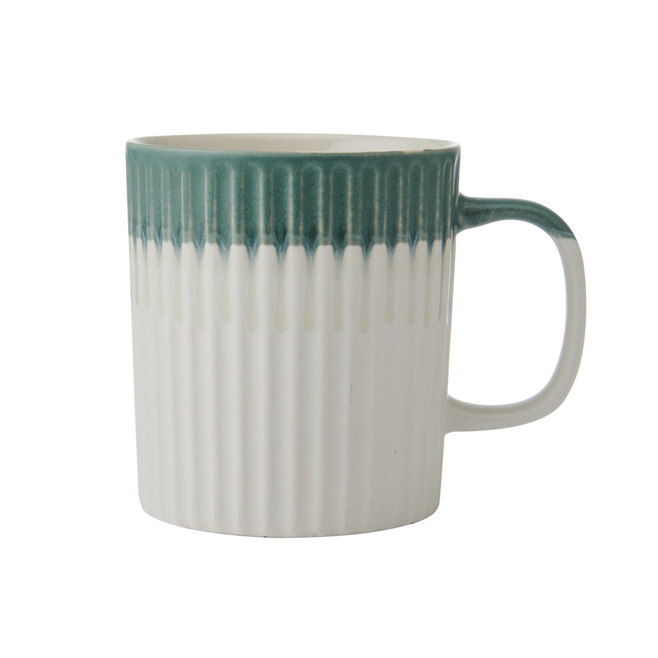 MIKASA GREEN TEXTURED MUG 410ML