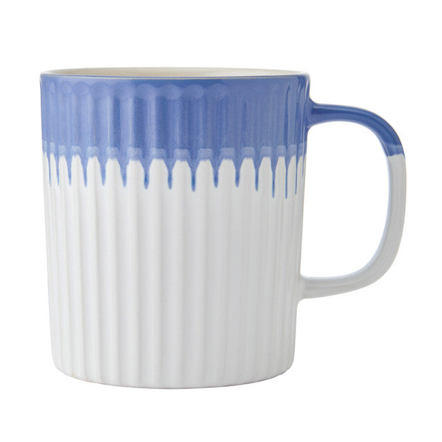 MIKASA BLUE TEXTURED MUG 410ML