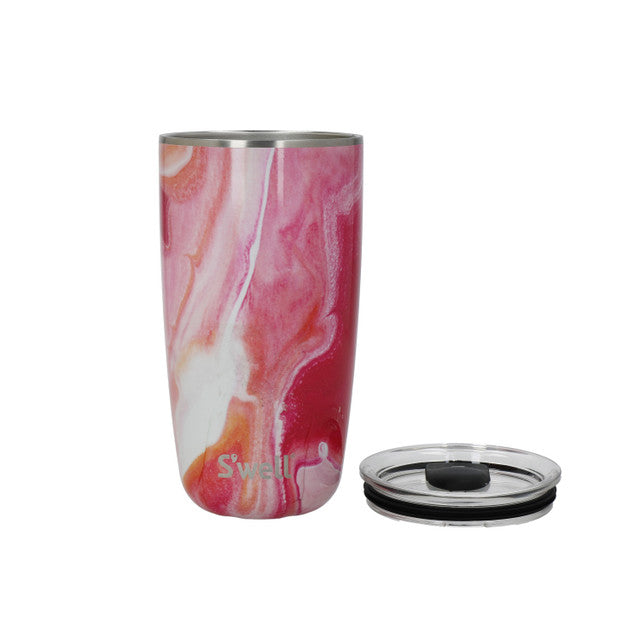 S'well Rose Agate Travel Mug with Lid 530ml