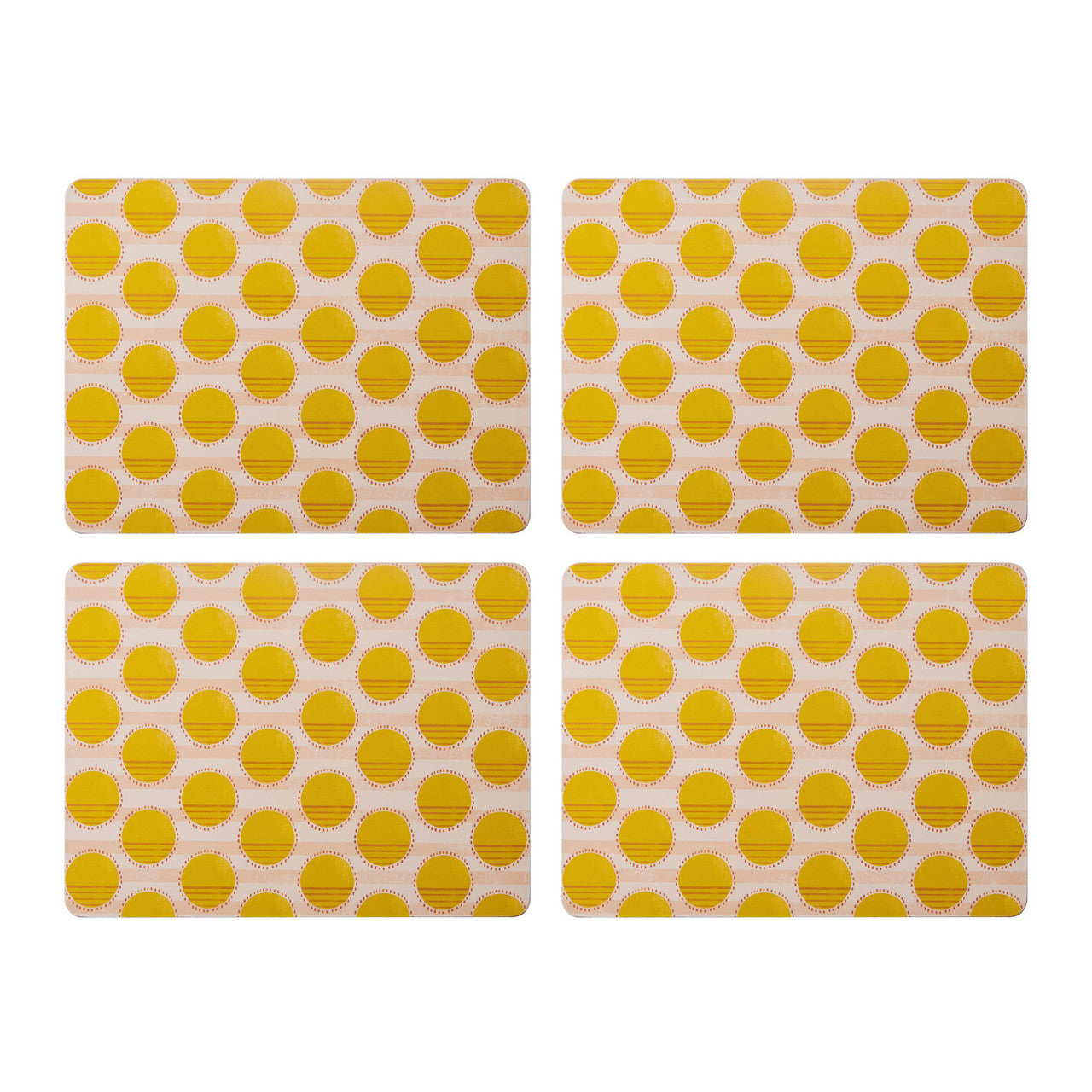 Creative Tops Spot Print Pack of 4 Premium Placemats