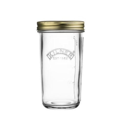 Kilner Wide Mouth Preserve Glass Jar 0.5 Litre