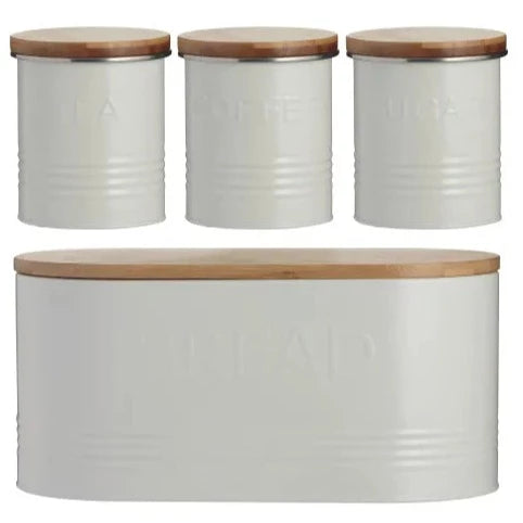 Typhoon Essentials Cream 4 Pce Storage Set