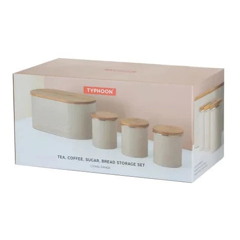 Typhoon Essentials Cream 4 Pce Storage Set