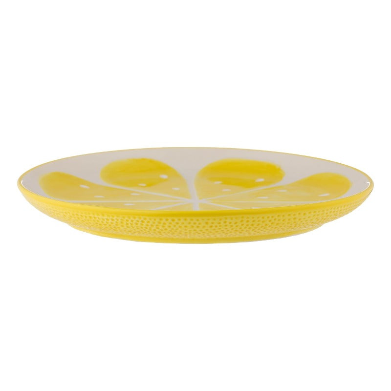 Typhoon Living  World Foods 28cm Lemon Round Platter