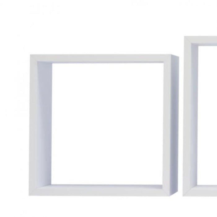 Duraline Triple Cube Shelf white 12mm 30x30x12cm