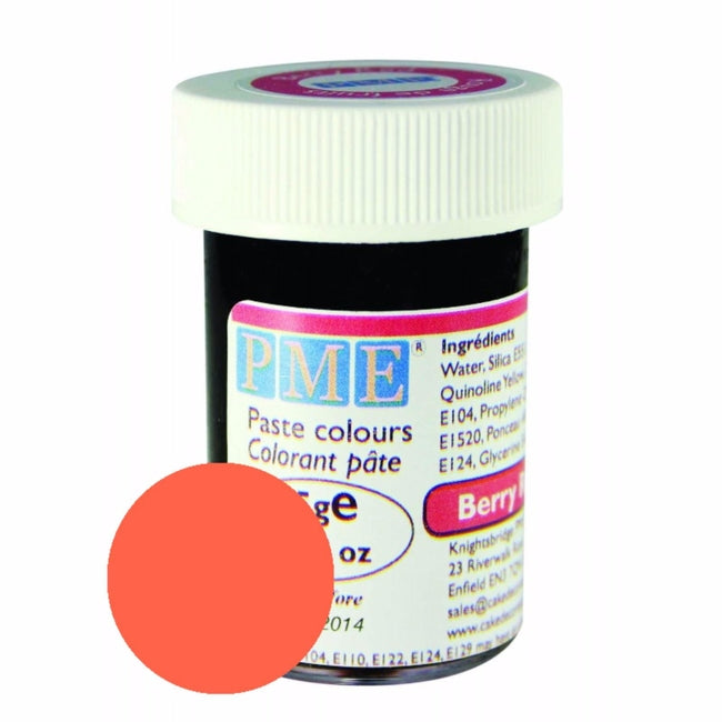 PME Food Colouring Paste Berry Red