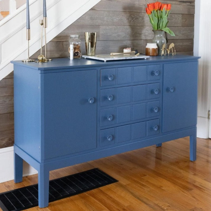 Deep Blue Beyond Paint All In One Furniture Paint from Smyths Homevalue.