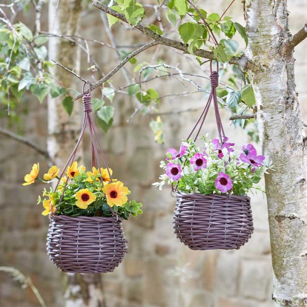 Garden Hanging Basket Bouquets - Meadow