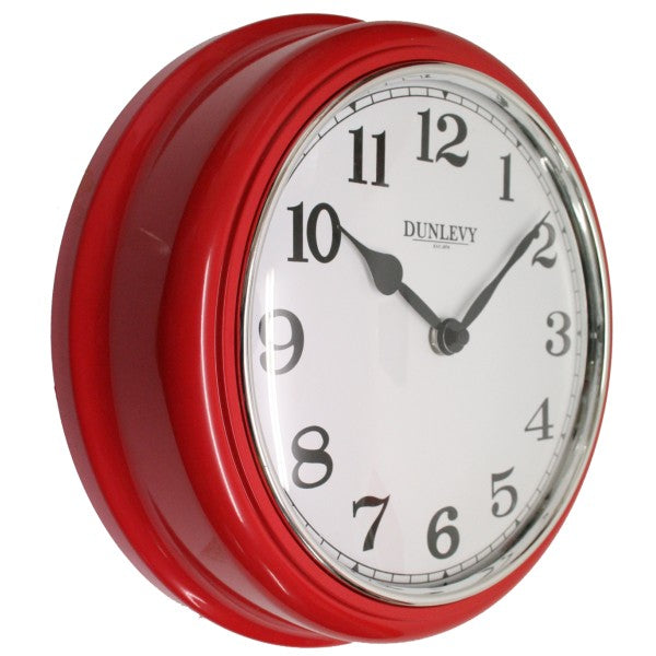 Dunlevy 10 Inch Deep Wall Clock