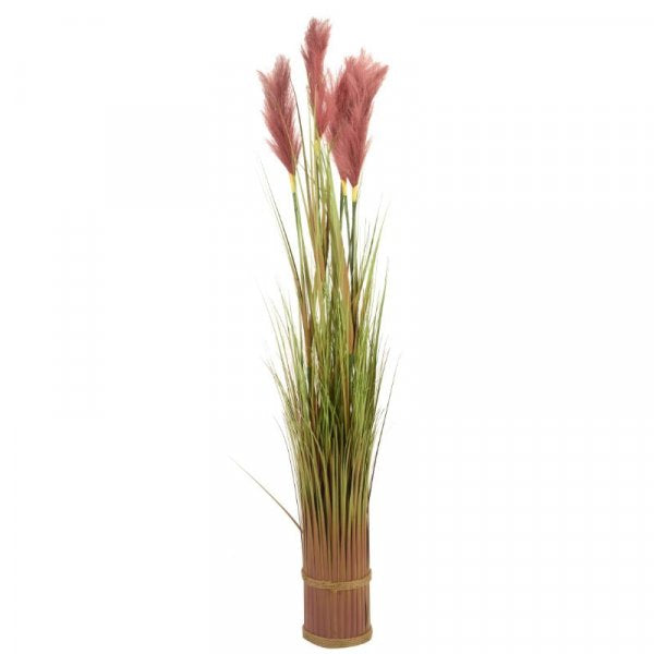 Artificial Faux Bouquet - Purple Pampas 120 cm