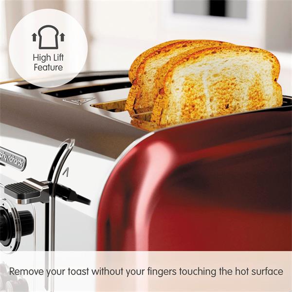 Morphy RichardsVenture 4 Slice Toaster - Red