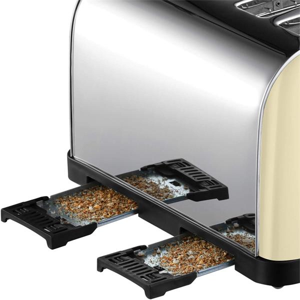 Morphy Richards Venture 4 Slice Toaster - Cream