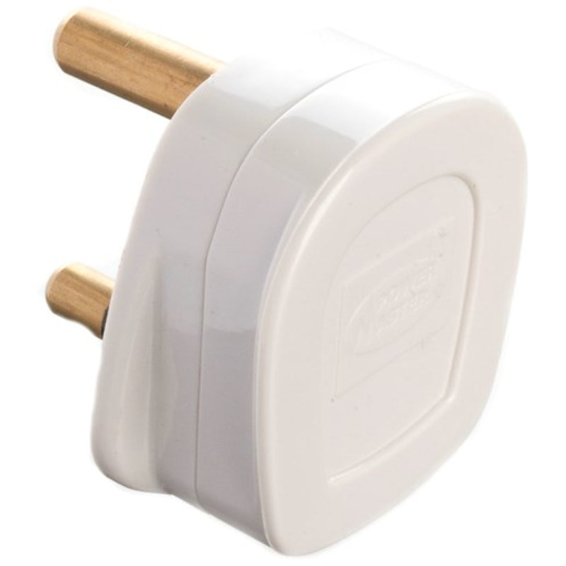 Powermaster Electrical 15 Amp 3 Pin PVC Plug top