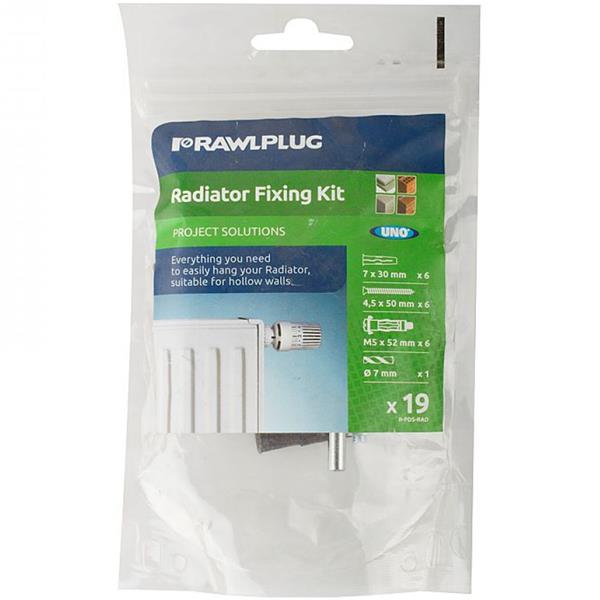 Rawlplug Radiator Fixing Kit