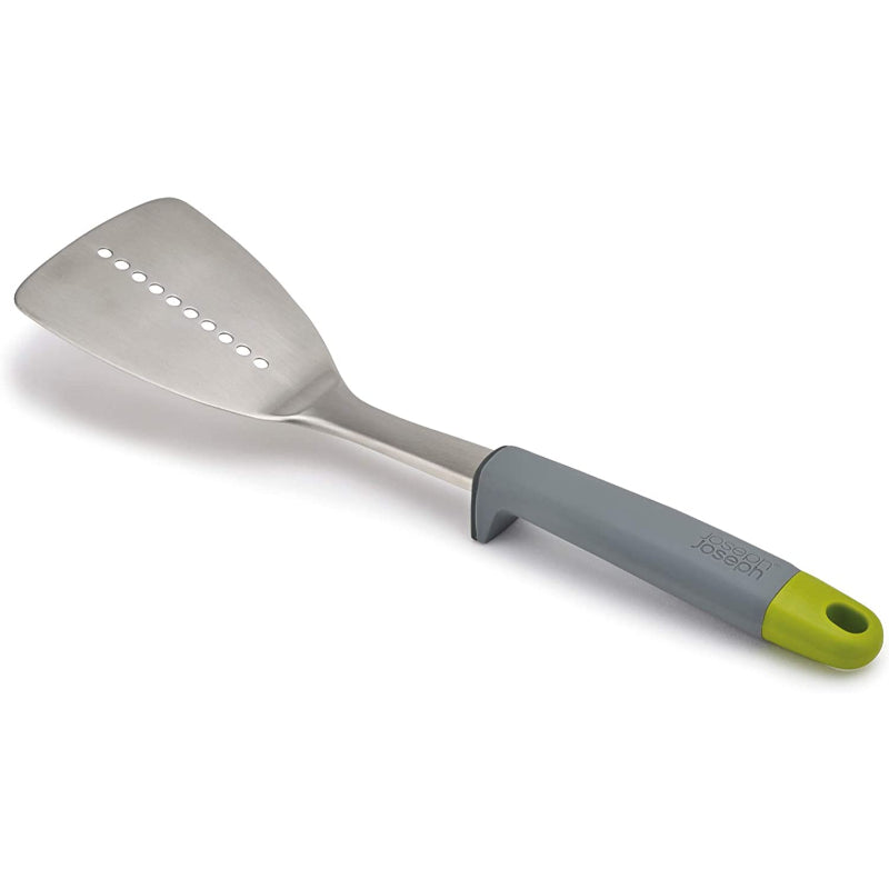 Joseph Joseph Elevate Steel Slotted Turner - Grey/Green