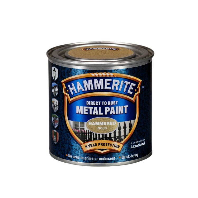 Hammerite Hammered Gold 250ml