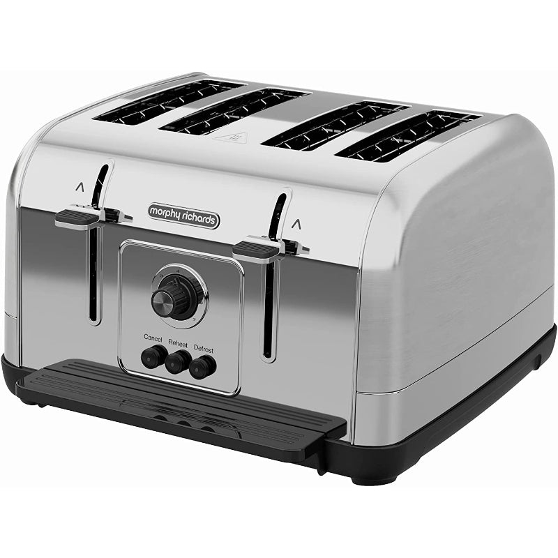 Morphy Richards Venture 4 Slice Toaster - Silver