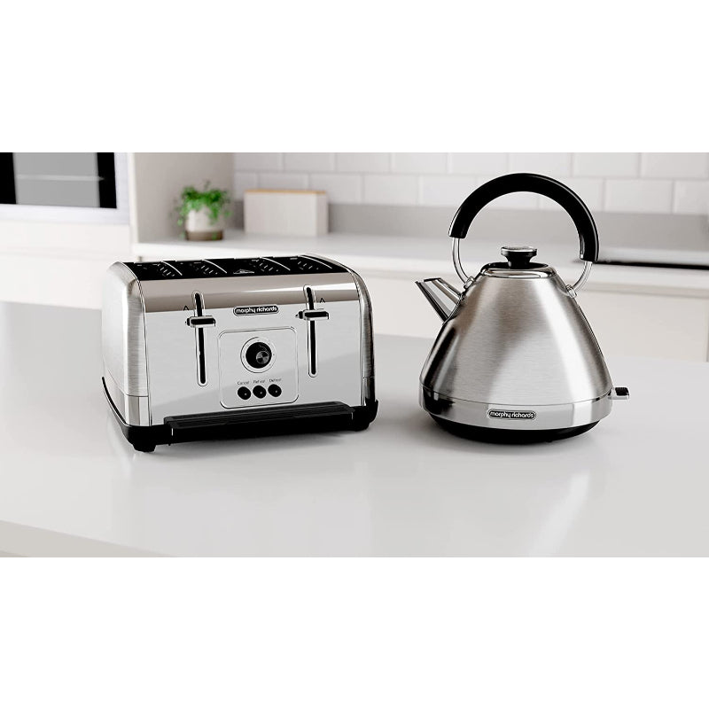 Morphy Richards Venture 4 Slice Toaster - Silver