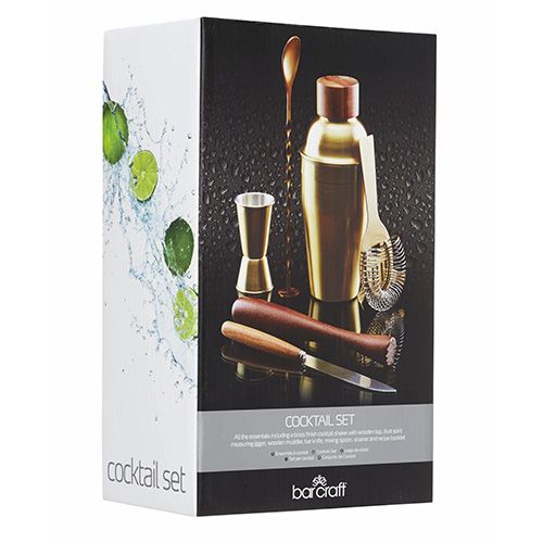 BarCraft Cocktail Set 6 Piece