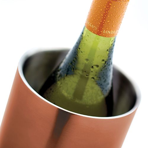 BarCraft Double Walled Wine Cooler Copper Finish