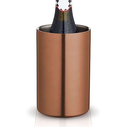 BarCraft Double Walled Wine Cooler Copper Finish