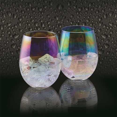 BarCraft Tumblers Set of 2 600ml Glass