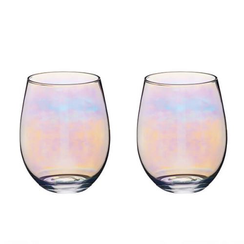 BarCraft Tumblers Set of 2 600ml Glass