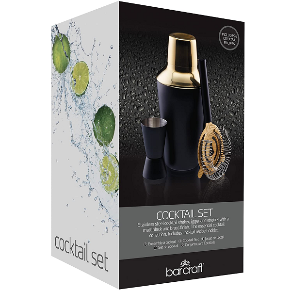 BarCraft Cocktail Set 3 Piece 500ml