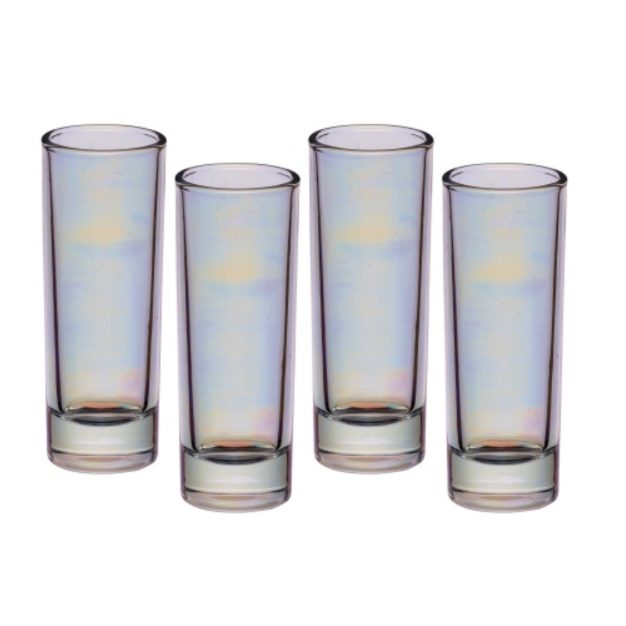 BarCraft Tall Shot Glasses Set of 4 60ml