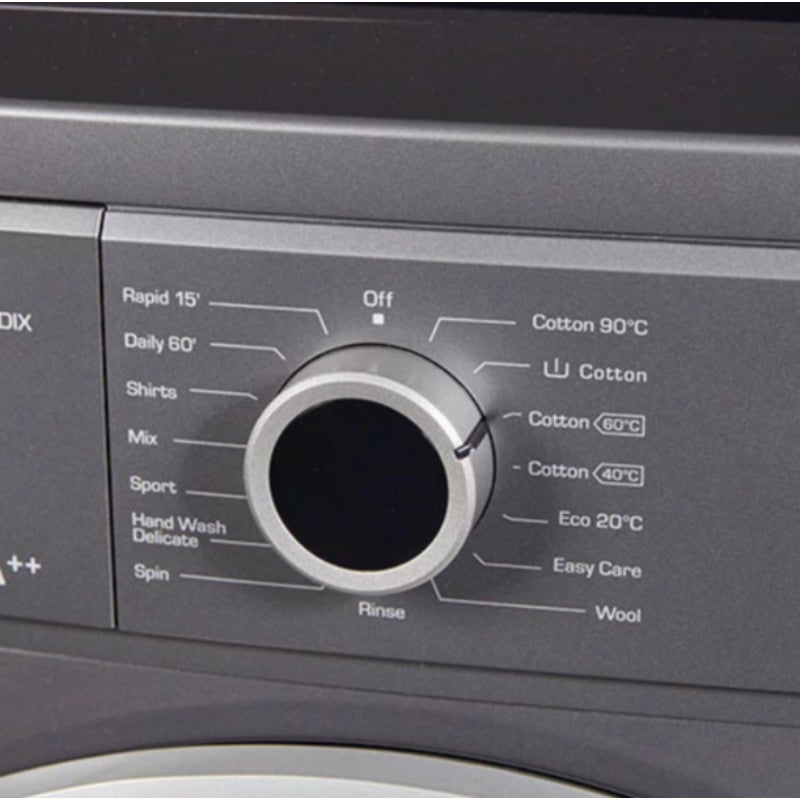 Nordmende 8KG Black Washing Machine - 1200rpm