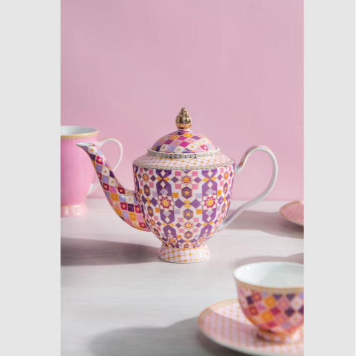 Maxwell & Williams Teas & C's Kasbah Rose 500ml Teapot with Infuser