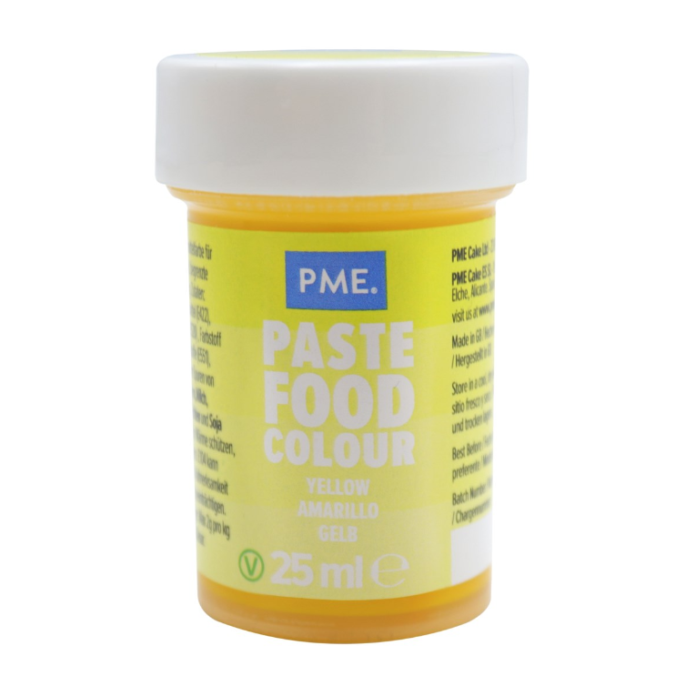 PME Food Colouring Paste - Sunny Yellow