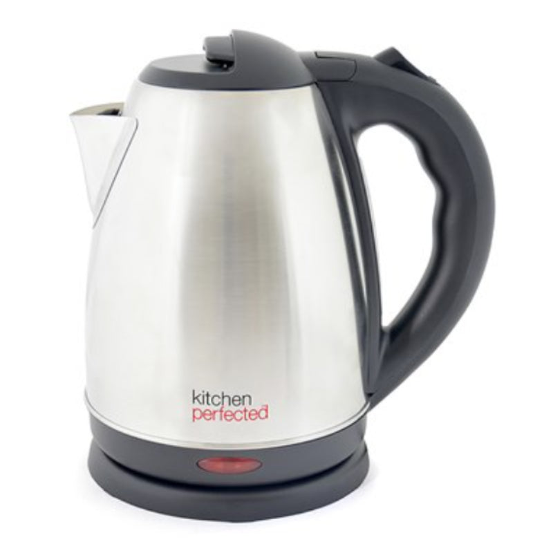 KitchenPerfected 1.7Ltr 360 3Kw Fast Boil Cordless Kettle - Brushed Steel