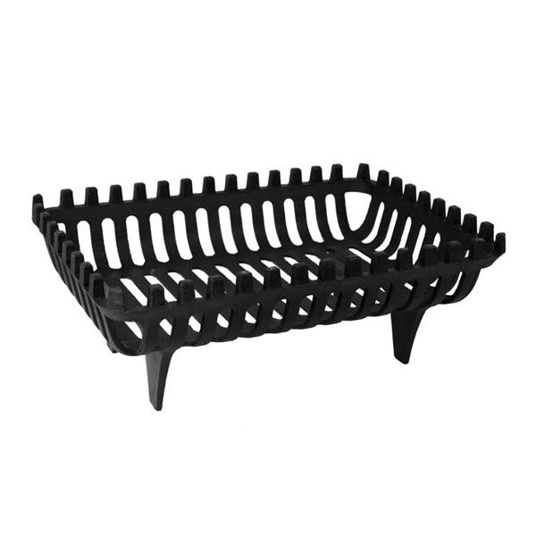 De Vielle Black Basket 16 inch Fire Grate